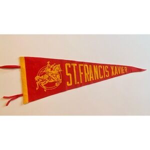 Vintage St. Francis Pennant